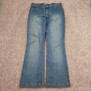 Gap Jeans Womens 10R Boot Cut Long And Lean Mid Rise Medium Wash Stretch